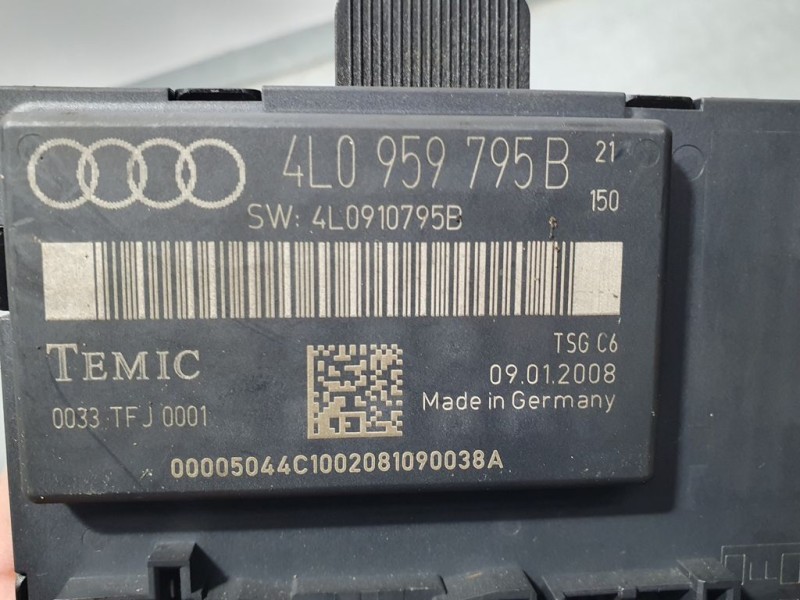 Recambio de modulo electronico para audi q7 (4l) 4.2 fsi referencia OEM IAM 4L0959795B 0033TFL0001 TEMIC
