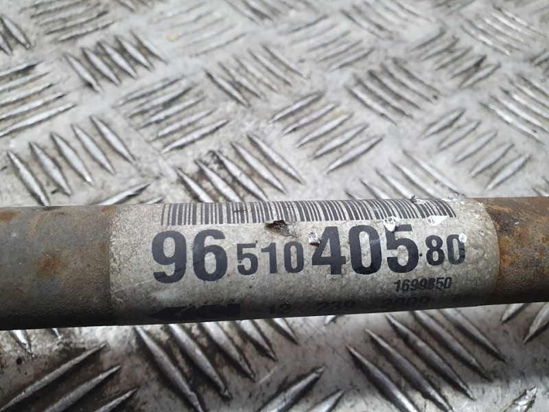 Recambio de transmision delantera izquierda para peugeot 207 confort referencia OEM IAM 9651040580 1699850 