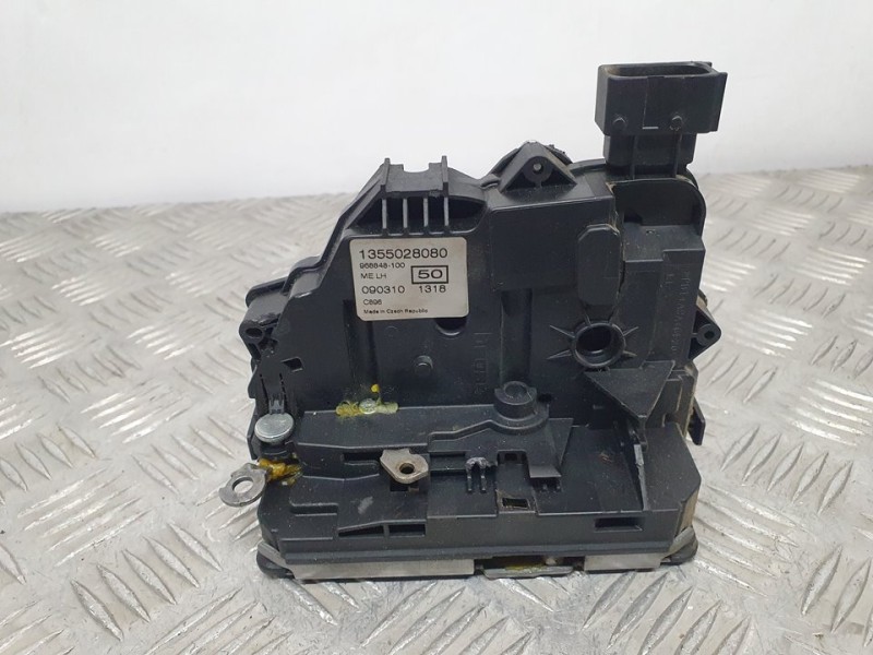 Recambio de cerradura puerta trasera izquierda para citroën nemo basis referencia OEM IAM 1355028080 968848100 6 PINES