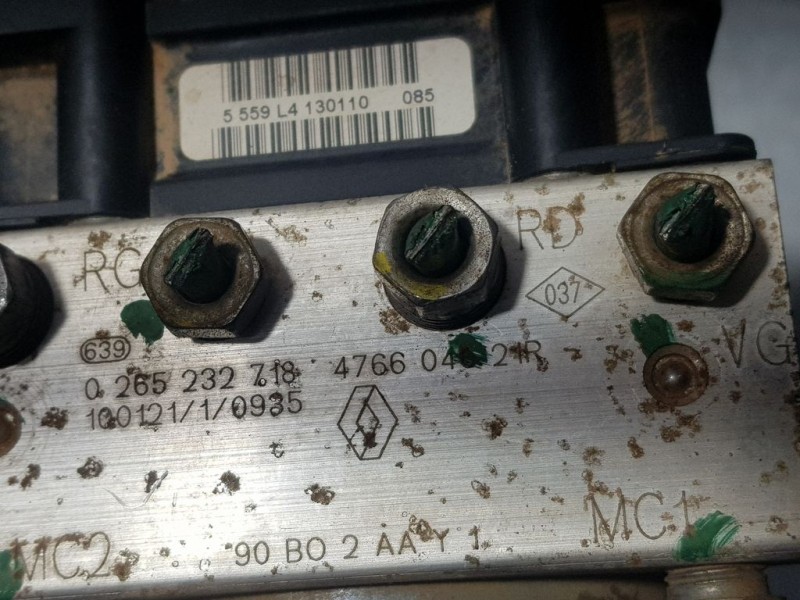 Recambio de abs para dacia sandero ambiance referencia OEM IAM 476604621R 0265232718 BOSCH