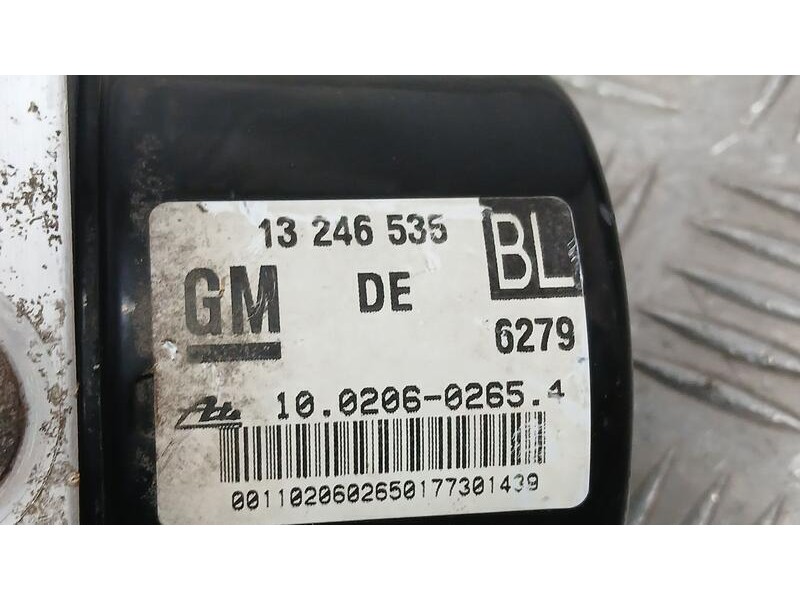Recambio de abs para opel astra gtc cosmo referencia OEM IAM 13246535BL ATE 10020602654