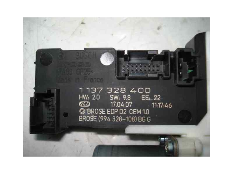 Recambio de motor elevalunas delantero izquierdo para peugeot 407 confort referencia OEM IAM 9663036480  BROSE