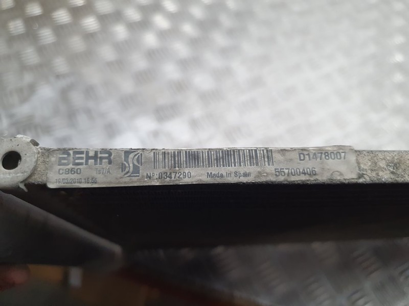 Recambio de condensador / radiador aire acondicionado para citroën nemo basis referencia OEM IAM 55700406 D1478007 BEHR