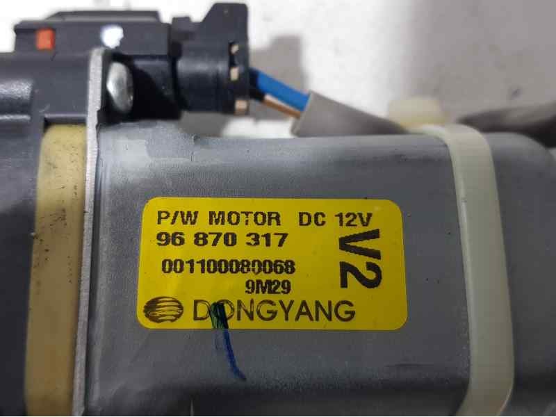 Recambio de elevalunas delantero derecho para chevrolet aveo lt referencia OEM IAM 96870317 2 PINS ELECTRICO