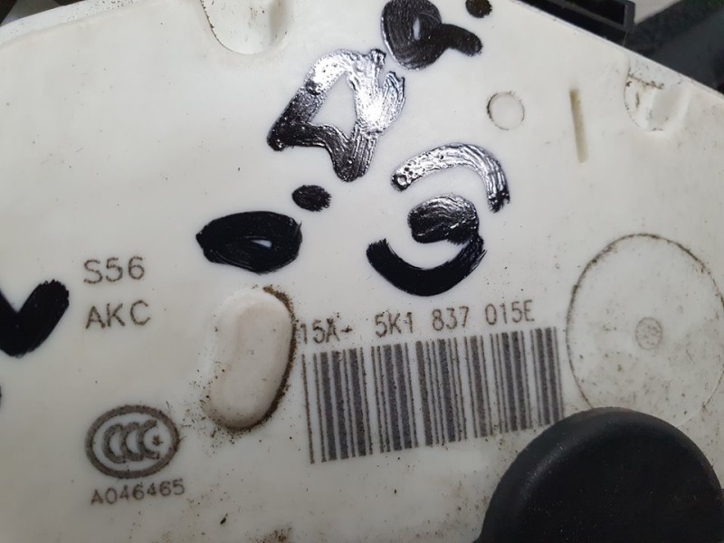 Recambio de cerradura puerta delantera izquierda para volkswagen polo (6c1) advance bluemotion referencia OEM IAM 5K1937015E  7 