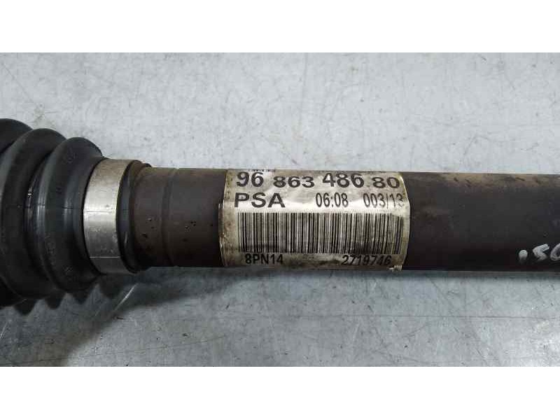 Recambio de transmision delantera derecha para peugeot 508 active referencia OEM IAM 9686348680  