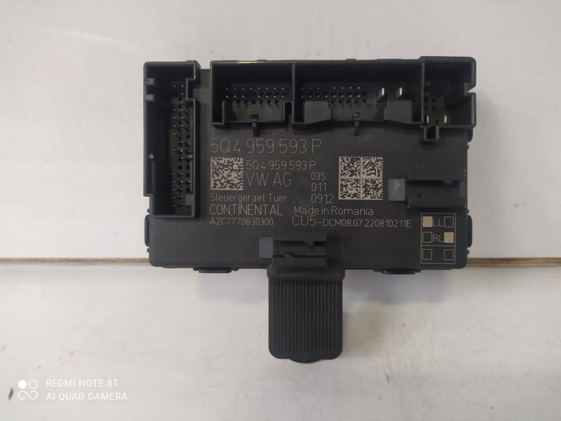 Recambio de modulo electronico para volkswagen t-roc bluemotion referencia OEM IAM 5Q4959593P  