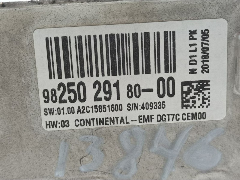 Recambio de sistema navegacion gps para peugeot 2008 (--.2013) allure bluehdi 120 s&s referencia OEM IAM 9825029180 A2C15851600 