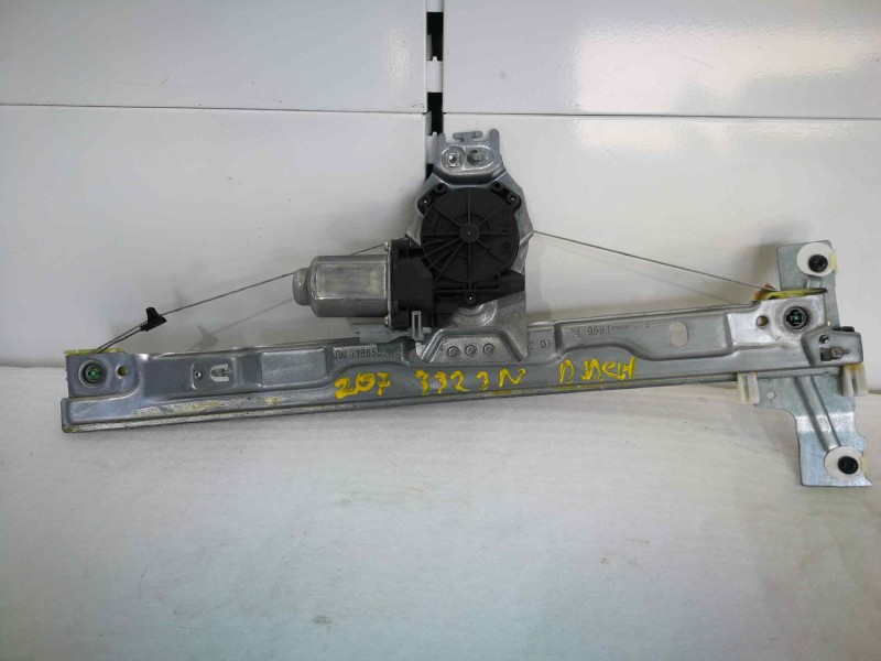 Recambio de elevalunas delantero derecho para peugeot 207 confort referencia OEM IAM 400912C  DOS PINS