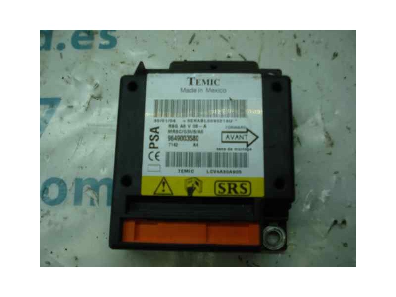 Recambio de kit airbag para citroën c2 sx referencia OEM IAM 9649003580  
