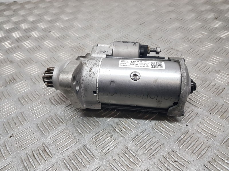 Recambio de motor arranque para volkswagen polo vi (aw1, bz1, ae1) 1.6 tdi referencia OEM IAM 02Z911021KX VALEO RSW20R12