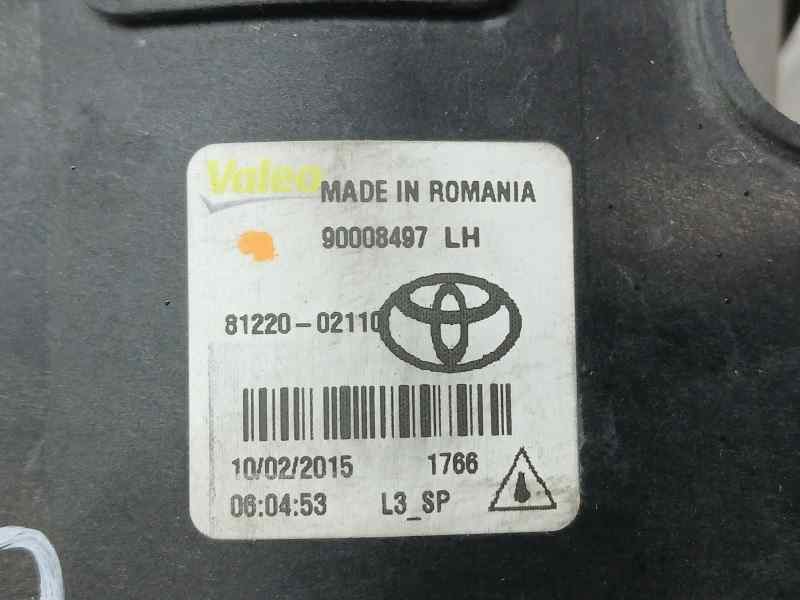 Recambio de faro antiniebla izquierdo para toyota avensis (t27) advance referencia OEM IAM 8122002110 90008497 VALEO