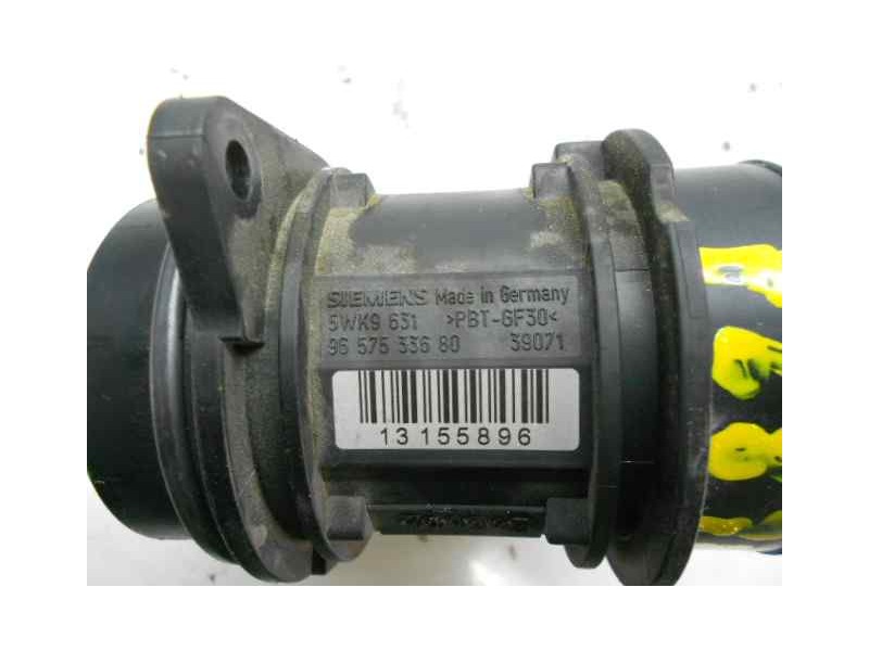 Recambio de caudalimetro para peugeot 206 berlina look referencia OEM IAM 5WK9631 9657533680 