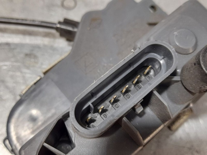 Recambio de cerradura puerta trasera izquierda para renault megane ii berlina 5p authentique referencia OEM IAM   6 PINS