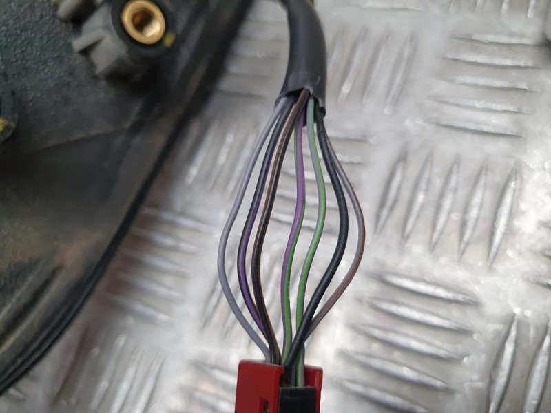 Recambio de retrovisor derecho para citroën nemo basis referencia OEM IAM 735460567  ELECTRICO 7 CABLES