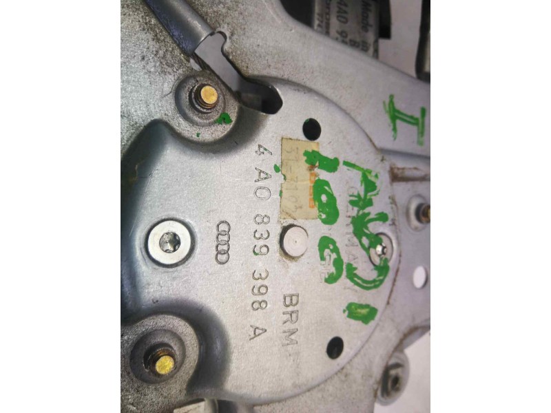 Recambio de elevalunas trasero izquierdo para audi 100 berlina (c4) referencia OEM IAM 4A0839398A  DOS PINS