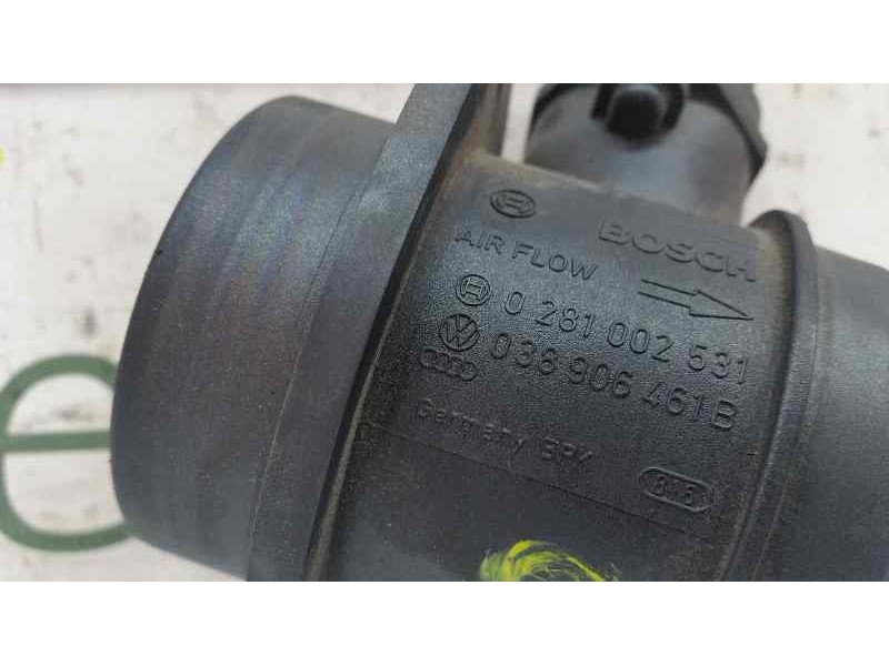 Recambio de caudalimetro para volkswagen touran (1t2) advance bluemotion referencia OEM IAM 0281002531 038906461B BOSCH