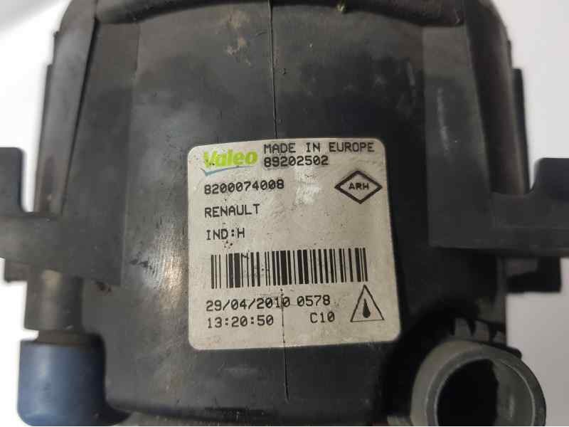 Recambio de faro antiniebla izquierdo para renault laguna iii privilege referencia OEM IAM 8200074008 89202502 VALEO