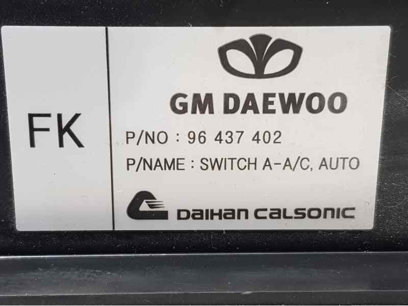 Recambio de mando climatizador para chevrolet aveo lt referencia OEM IAM 96437402  TOCADA RULETAS