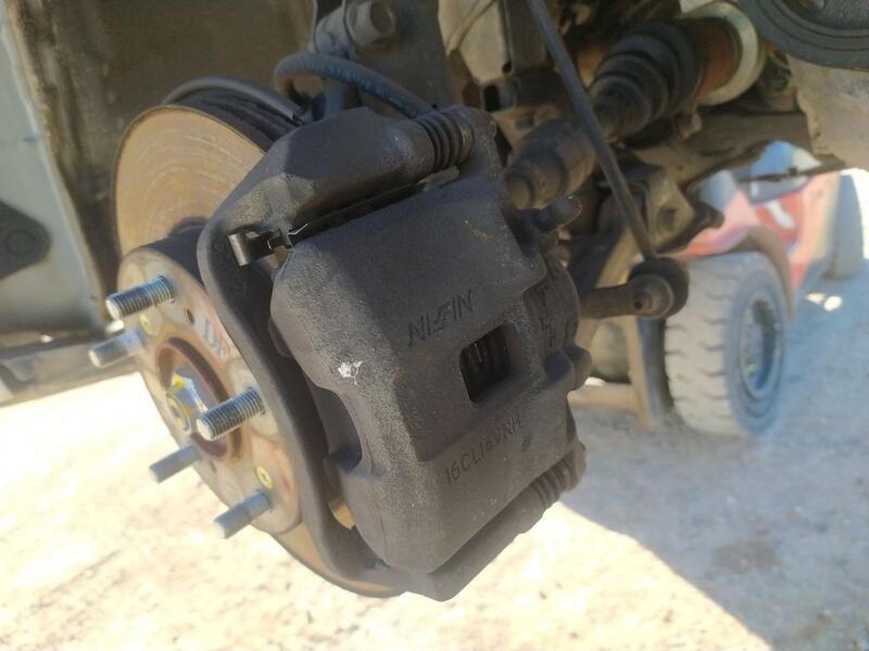 Recambio de pinza freno delantera derecha para honda cr-z (zf) 1.5 ima (zf1) referencia OEM IAM 45018SZTG01  