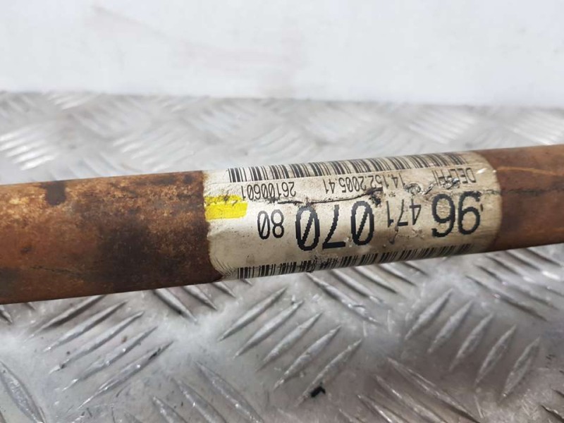 Recambio de transmision delantera derecha para peugeot 1007 dolce referencia OEM IAM 9647107080  