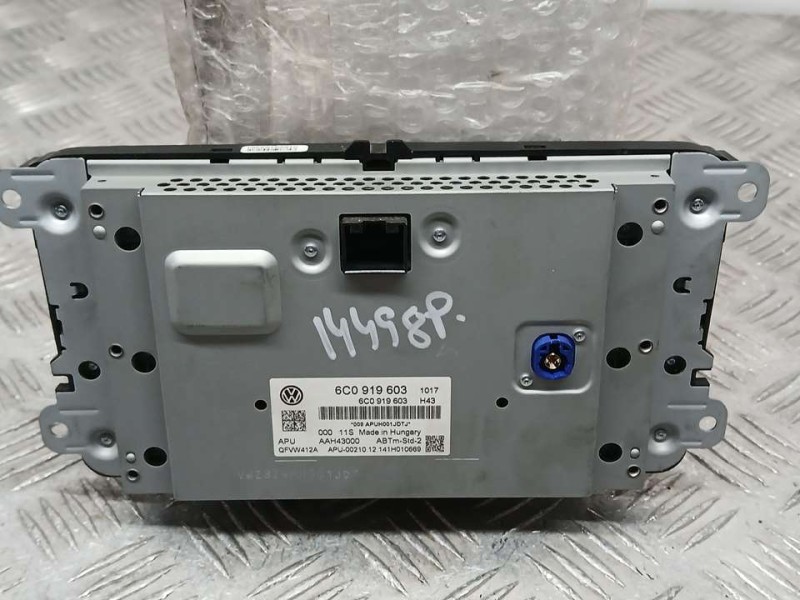 Recambio de sistema navegacion gps para volkswagen polo (6c1) advance bluemotion referencia OEM IAM 6C0919603  