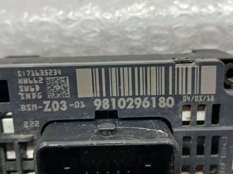 Recambio de caja reles / fusibles para peugeot 5008 gt line referencia OEM IAM 9810296180 71635234 