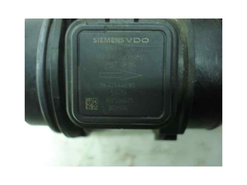 Recambio de caudalimetro para peugeot 207 urban referencia OEM IAM 5WK97004 9647144080 SIEMENS VDO