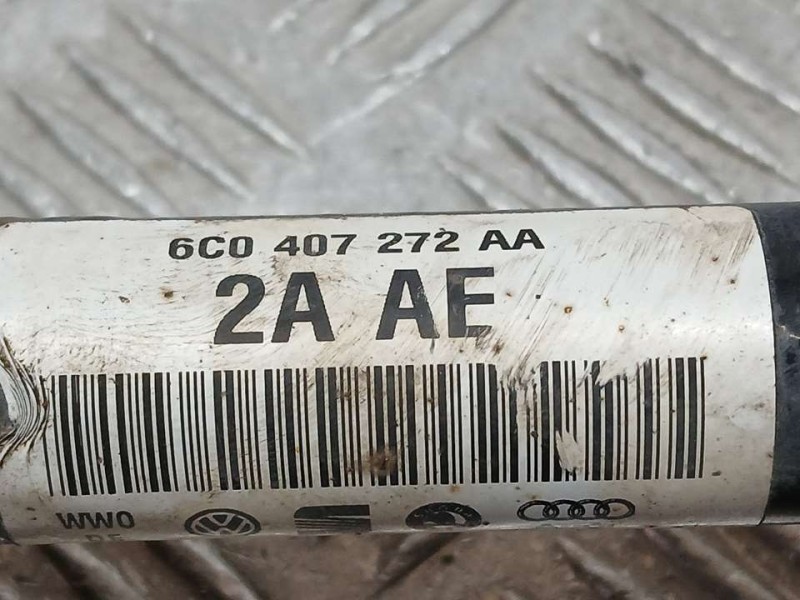 Recambio de transmision delantera derecha para volkswagen polo (6c1) advance bluemotion referencia OEM IAM 6C0407272AA  