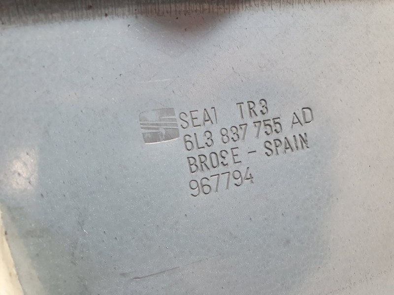 Recambio de elevalunas delantero izquierdo para seat ibiza (6l1) fresh referencia OEM IAM 6L3837755AD 967794 BROSE ELECTRICO 14 