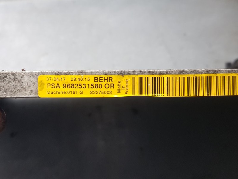 Recambio de condensador / radiador aire acondicionado para citroën c4 lim. live edition referencia OEM IAM 9682531580 S2275003 B