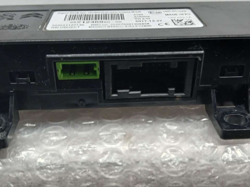 Recambio de modulo electronico para peugeot 5008 gt line referencia OEM IAM 9821246980 50355112213 MAGNETI MARELLI