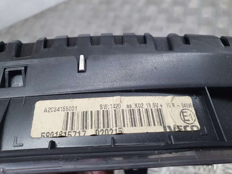 Recambio de cuadro instrumentos para iveco daily ka caja cerrada gran espacio 35s... batalla 3300 referencia OEM IAM 5801815717 