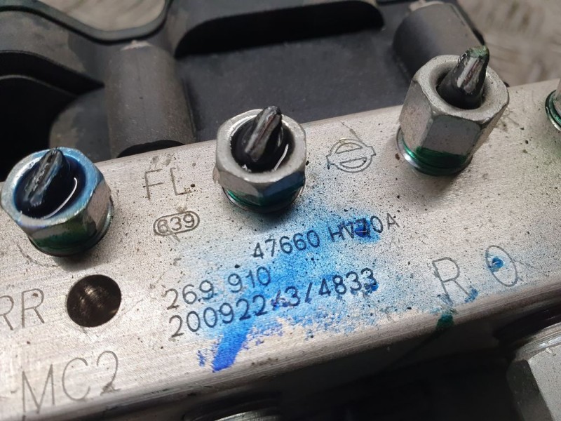 Recambio de abs para nissan qashqai (j11) acenta referencia OEM IAM 47660HV70A  