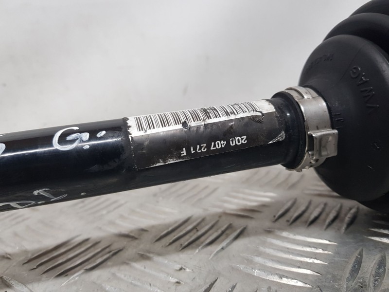 Recambio de transmision delantera izquierda para volkswagen polo vi (aw1, bz1, ae1) 1.6 tdi referencia OEM IAM 2Q0407271F  