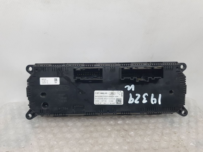 Recambio de mando climatizador para ford fiesta (ce1) active referencia OEM IAM H1BT19980AG E1171573G 