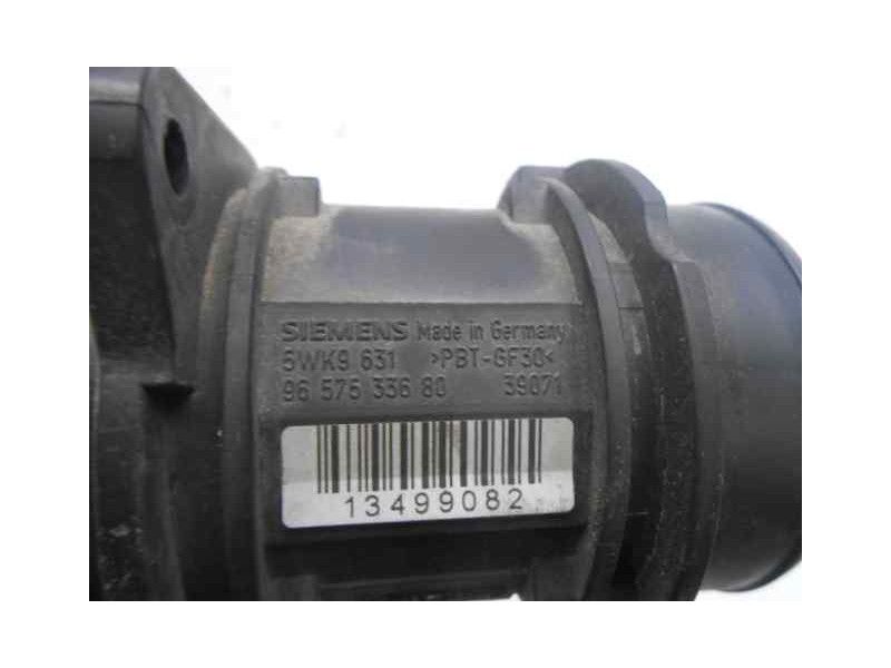 Recambio de caudalimetro para citroën c3 pluriel 1.4 hdi referencia OEM IAM 5WK9631  SIEMENS