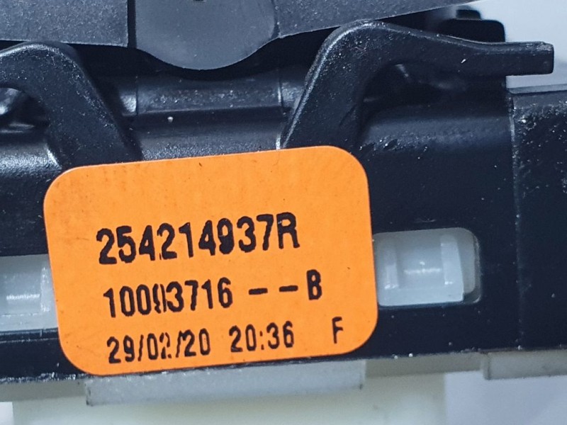 Recambio de mando elevalunas delantero derecho para dacia sandero comfort referencia OEM IAM 254214937R 10093716 