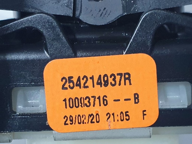 Recambio de mando elevalunas trasero derecho para dacia sandero comfort referencia OEM IAM 254214937R 10093716 