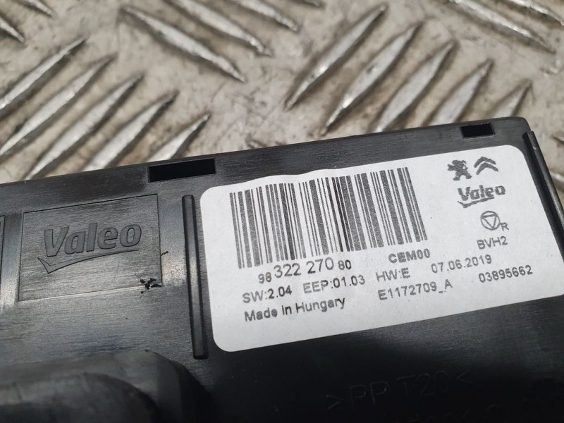 Recambio de modulo electronico para peugeot 508 gt line referencia OEM IAM 9832227080 E1172709 