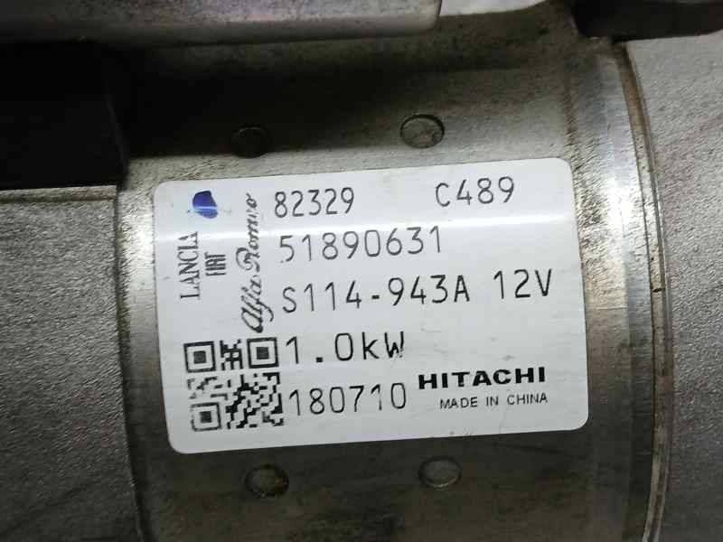 Recambio de motor arranque para fiat tipo ii (357) berlina lounge referencia OEM IAM 51890631 S114943A HITACHI