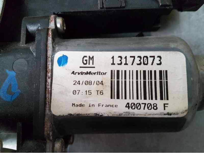 Recambio de elevalunas delantero izquierdo para opel corsa c enjoy referencia OEM IAM 13173073 400708F ELECTRICO 6 PINS