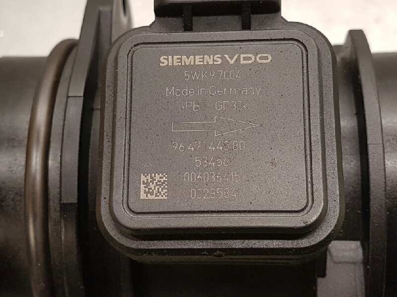 Recambio de caudalimetro para peugeot 207 confort referencia OEM IAM 9647144080 5WK97004 SIEMENS VDO