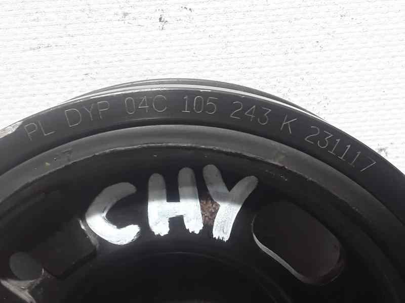 Recambio de polea cigueñal para volkswagen polo (6c1) 1.0 referencia OEM IAM 04C105243K CHY 
