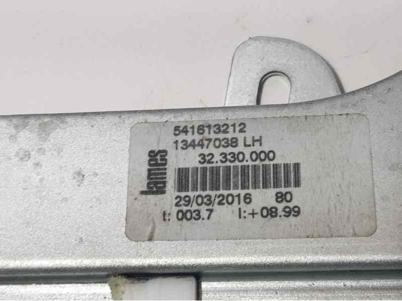 Recambio de elevalunas delantero izquierdo para opel corsa e selective referencia OEM IAM 13447038LH 541613212 ELECTRICO 6 PINS 