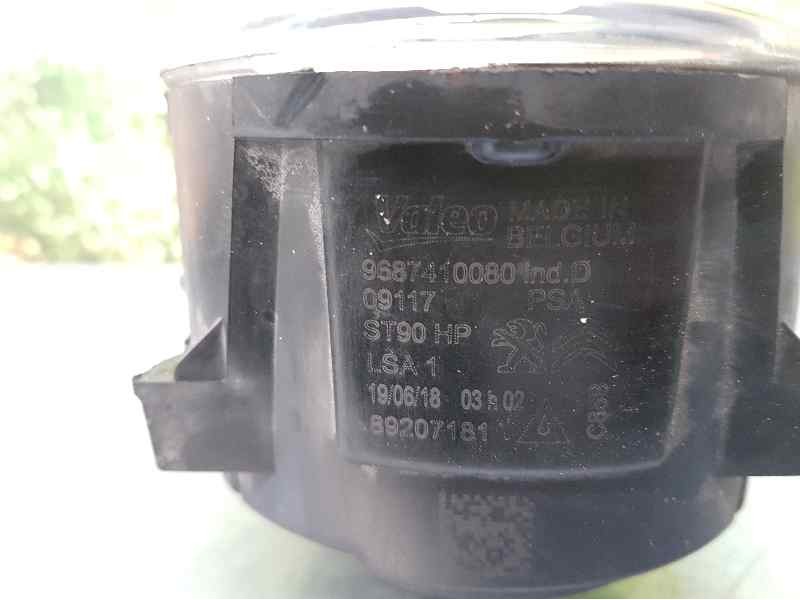 Recambio de faro antiniebla izquierdo para citroën c-elysée feel referencia OEM IAM 9687410080 89207181 VALEO-PATA ROTA
