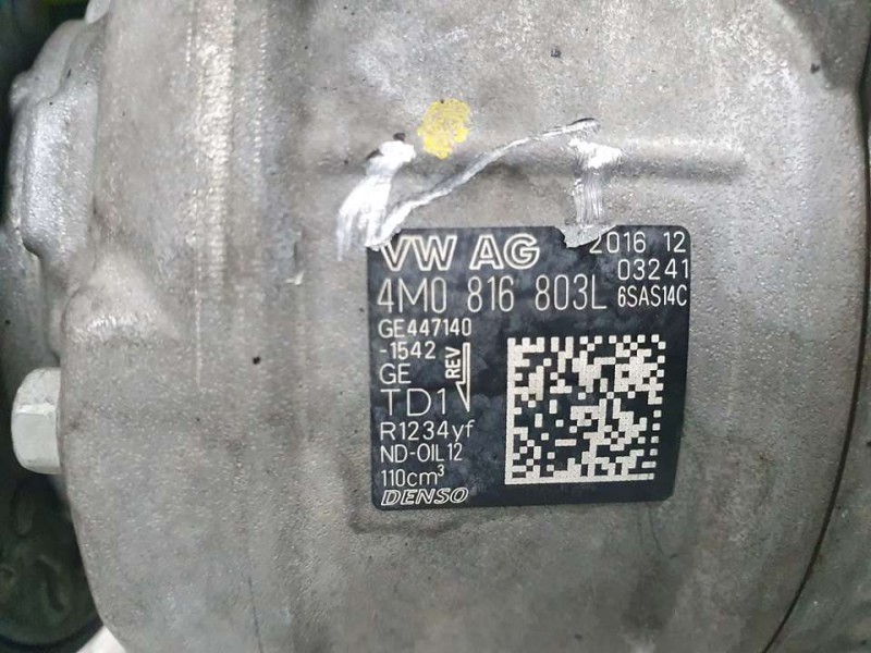 Recambio de compresor aire acondicionado para audi q7 (4m) 3.0 tdi quattro referencia OEM IAM 4M0816803L 4471401542 DENSO