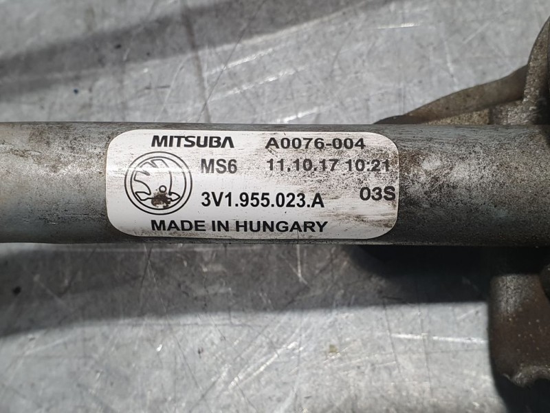 Recambio de motor limpia delantero para skoda superb (3v3) active referencia OEM IAM 3V1955023A A0076004 MITSUBA
