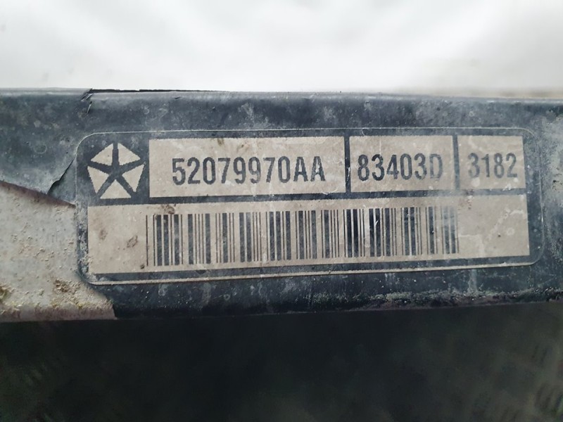 Recambio de intercooler para jeep gr.cherokee (wj/wg) 2.7 crd laredo referencia OEM IAM 52079970AA 834030 