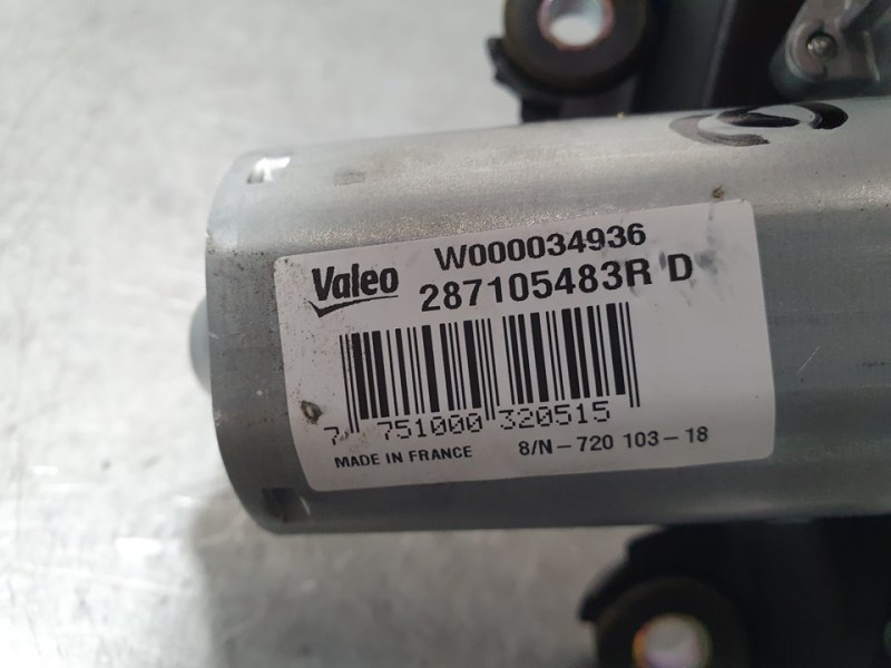 Recambio de motor limpia trasero para renault clio iv business referencia OEM IAM 287105483R W000034936 VALEO